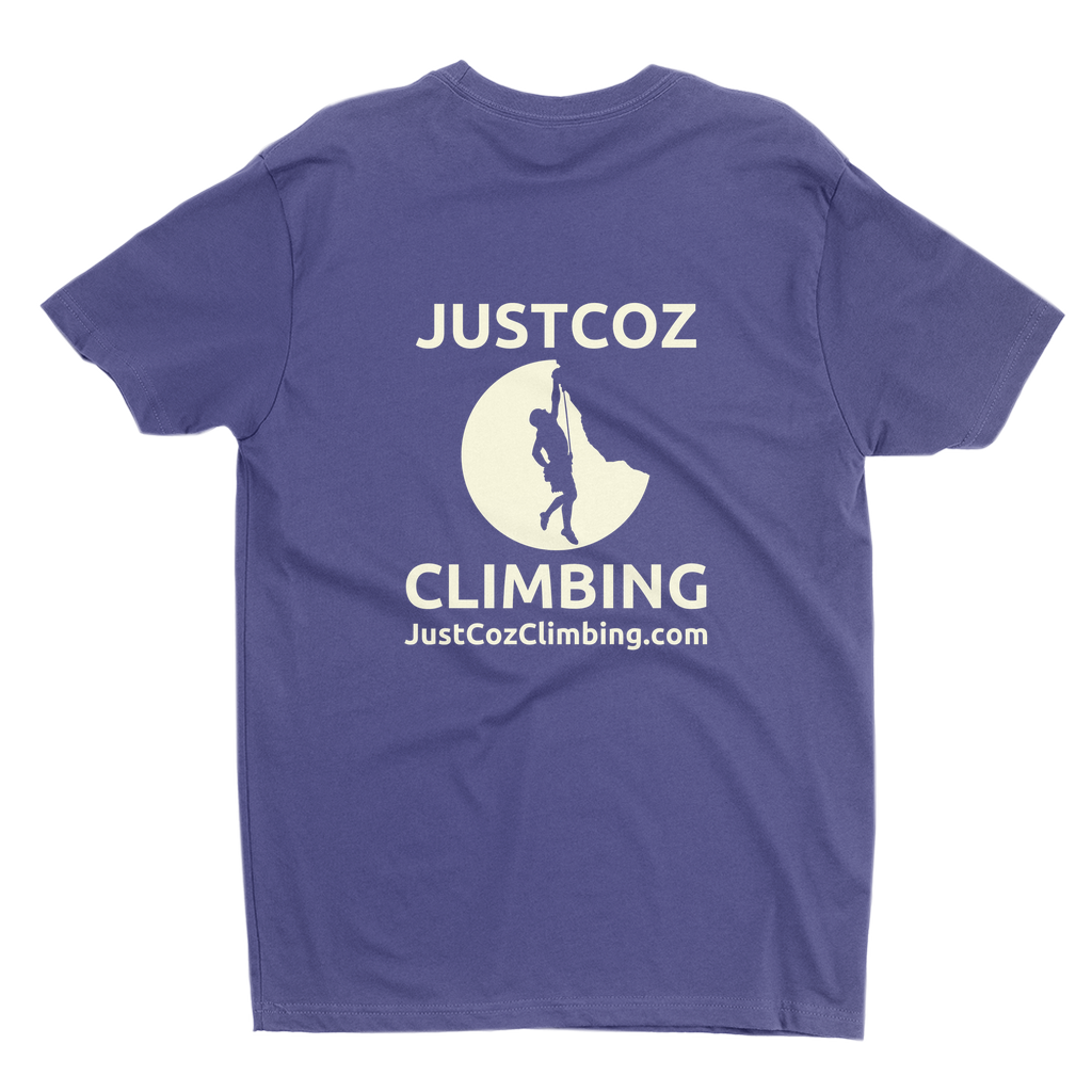 T-Shirts: JustCoz Climbing (Next Level 3600)