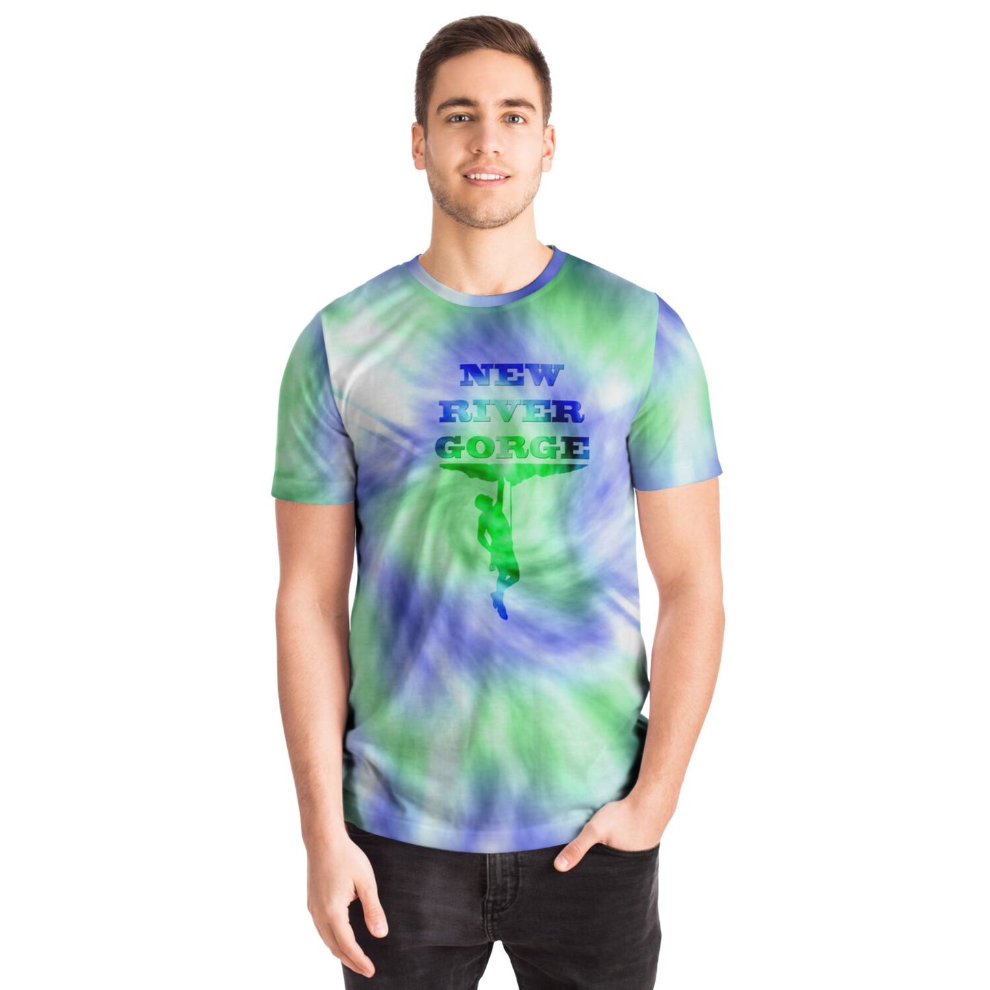 Tie Dyes - Blue and Greens (New River Gorge)