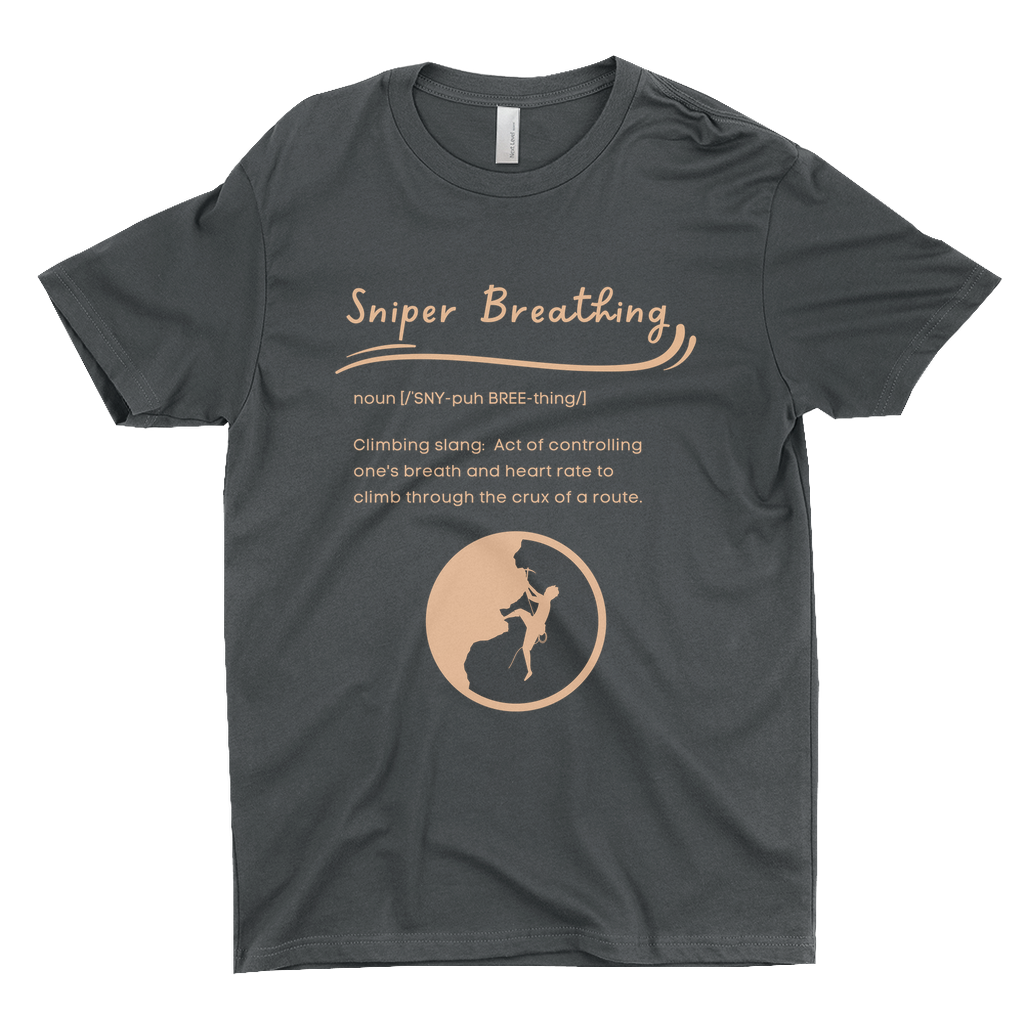 T-Shirts: Sniper Breathing (Next Level 3600)