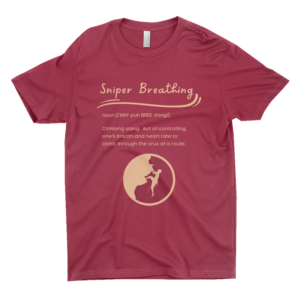 T-Shirts: Sniper Breathing (Next Level 3600)