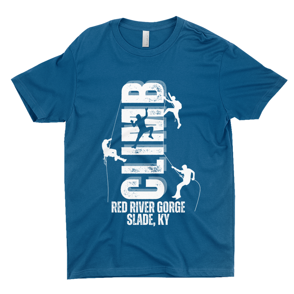 T-Shirts: CLIMB RRG cutout (Next Level 3600)