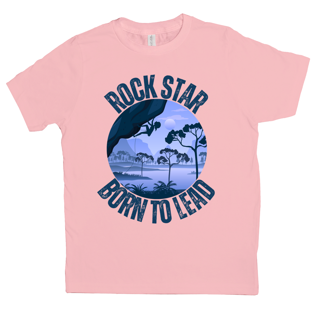 T-Shirts (Youth): Rock Star, Born to Lead (Next Level 3310)