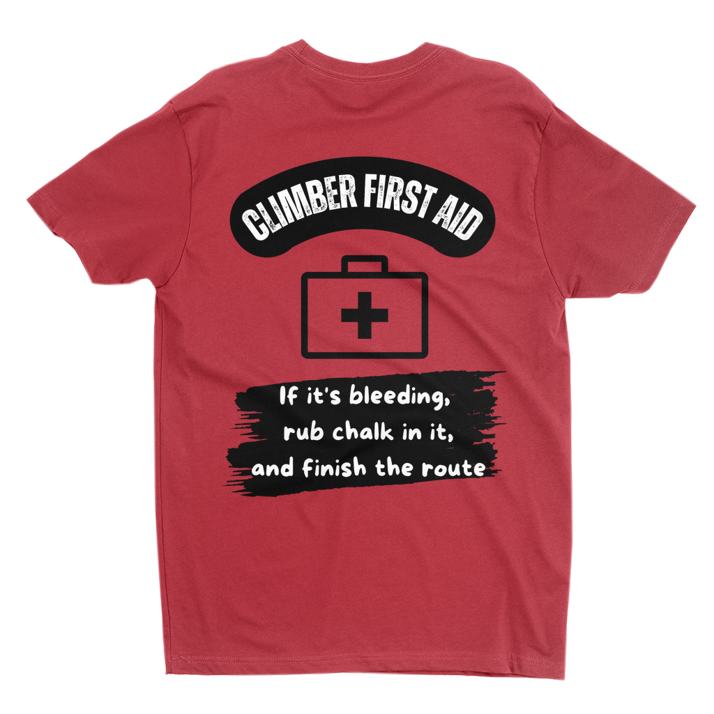 T-Shirts: Climber First Aid (Next Level 3600)