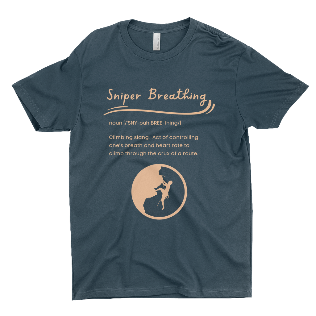T-Shirts: Sniper Breathing (Next Level 3600)