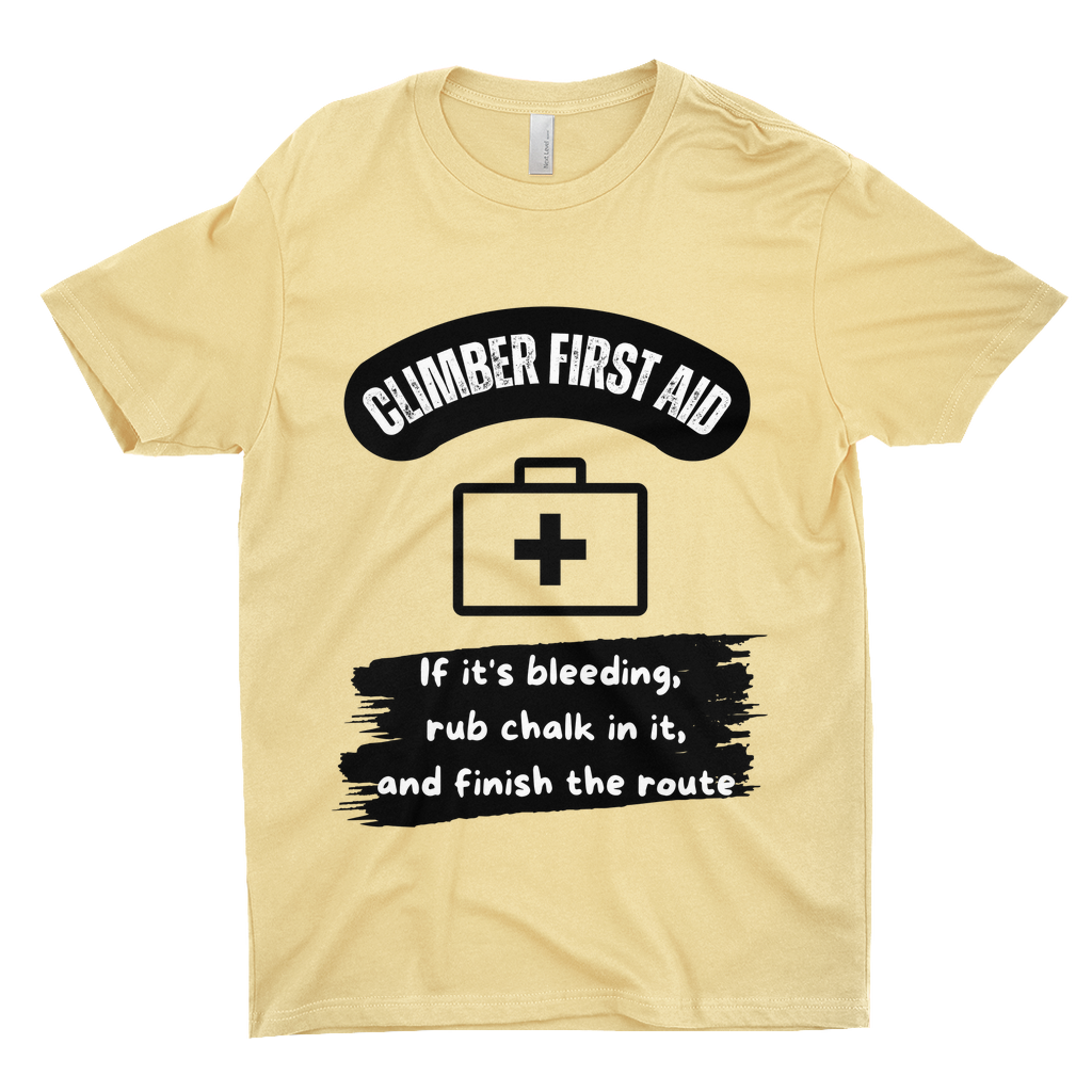 T-Shirts: Climber First Aid (Next Level 3600)
