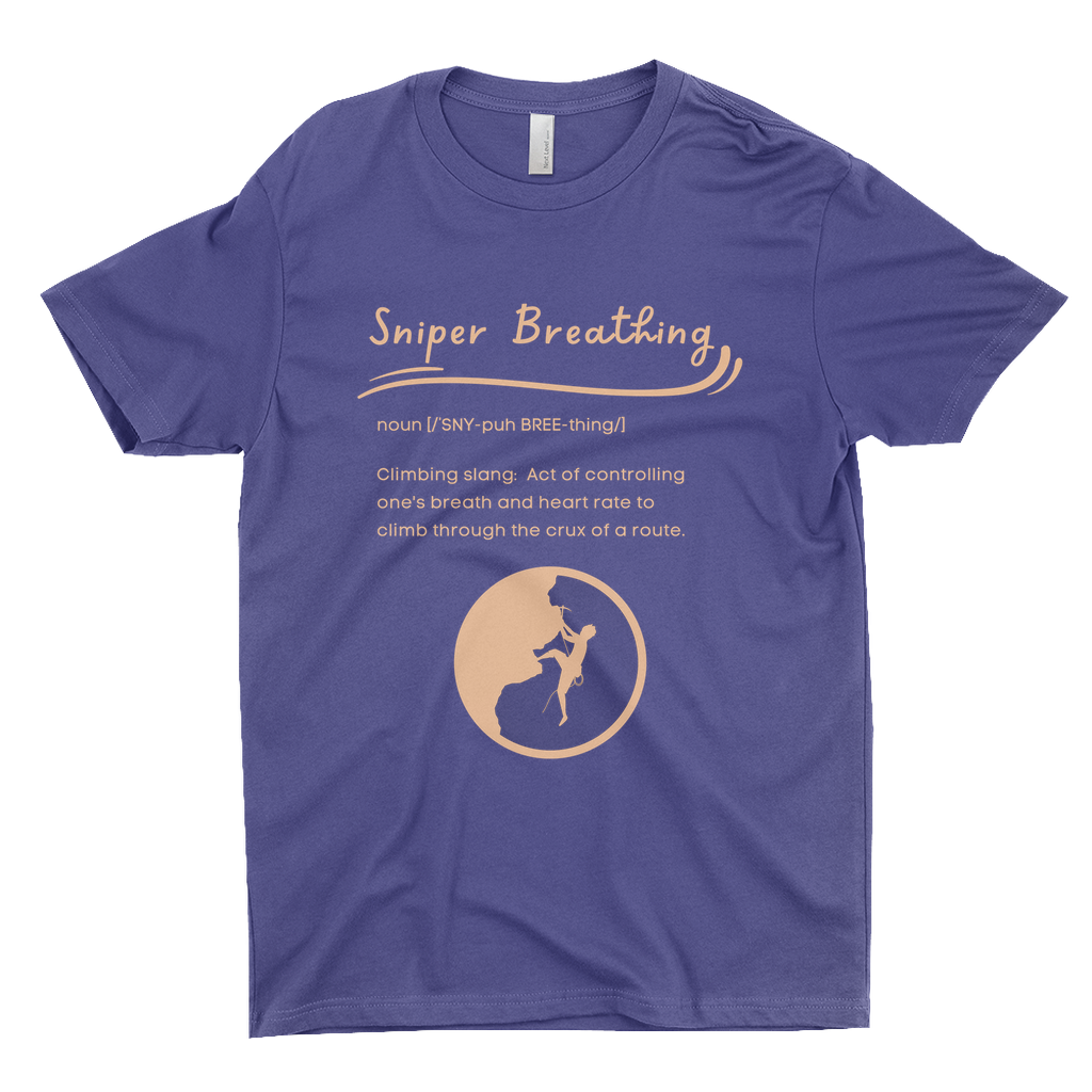T-Shirts: Sniper Breathing (Next Level 3600)