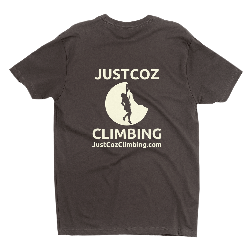 T-Shirts: JustCoz Climbing (Next Level 3600)