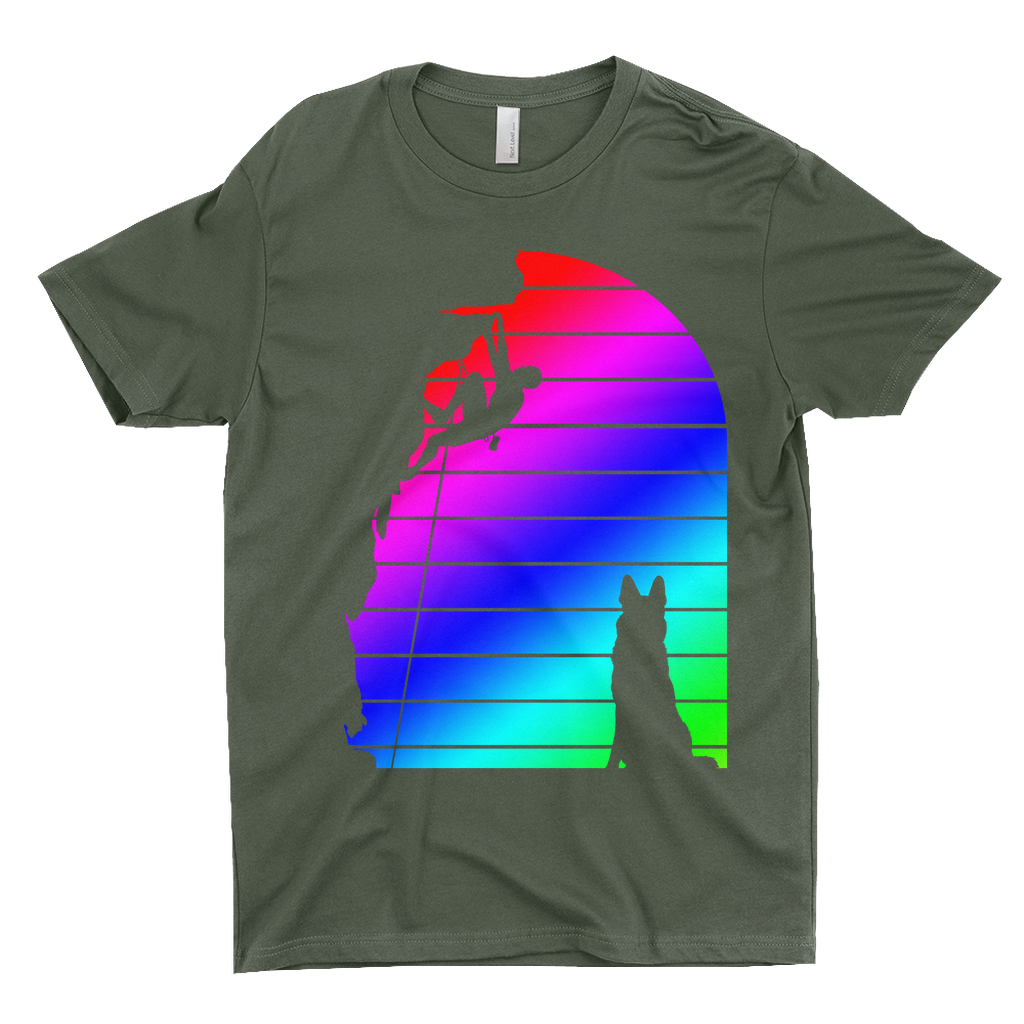 T-Shirts: Climber and Shepherd (Next level 3600)