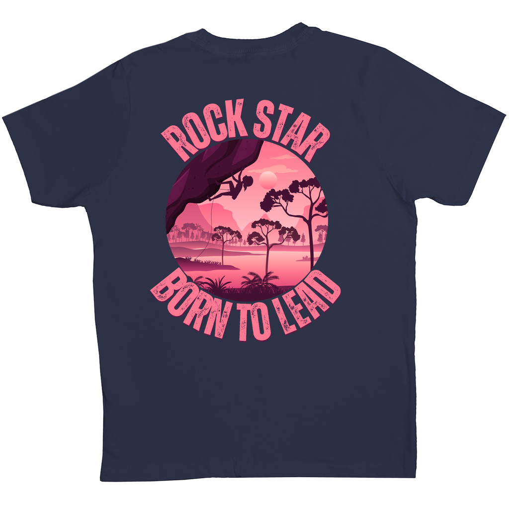 T-Shirts (Youth): Pink Rock Star, Born to Lead (Next Level 3310)