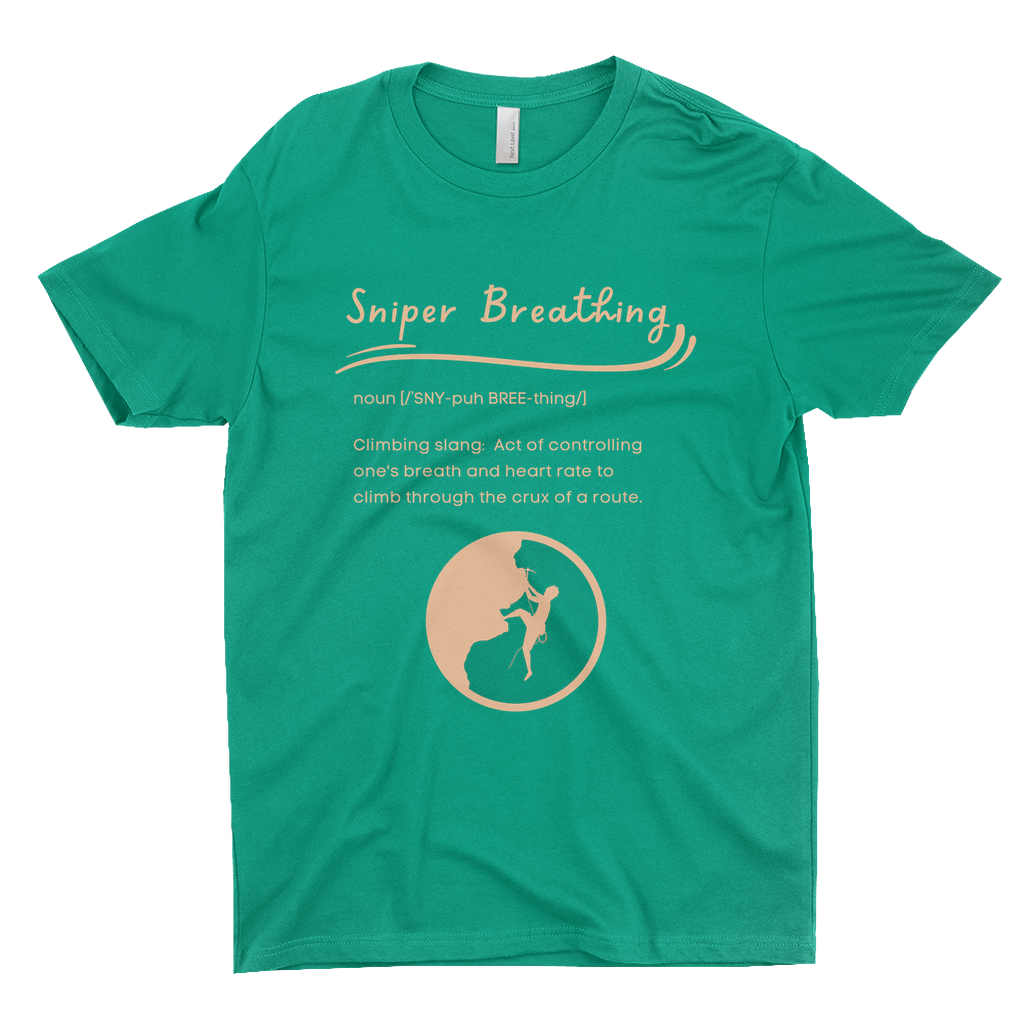 T-Shirts: Sniper Breathing (Next Level 3600)