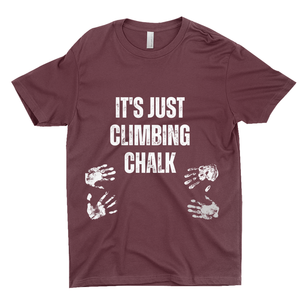 T-Shirts: Climbing Chalk (Next Level 3600)
