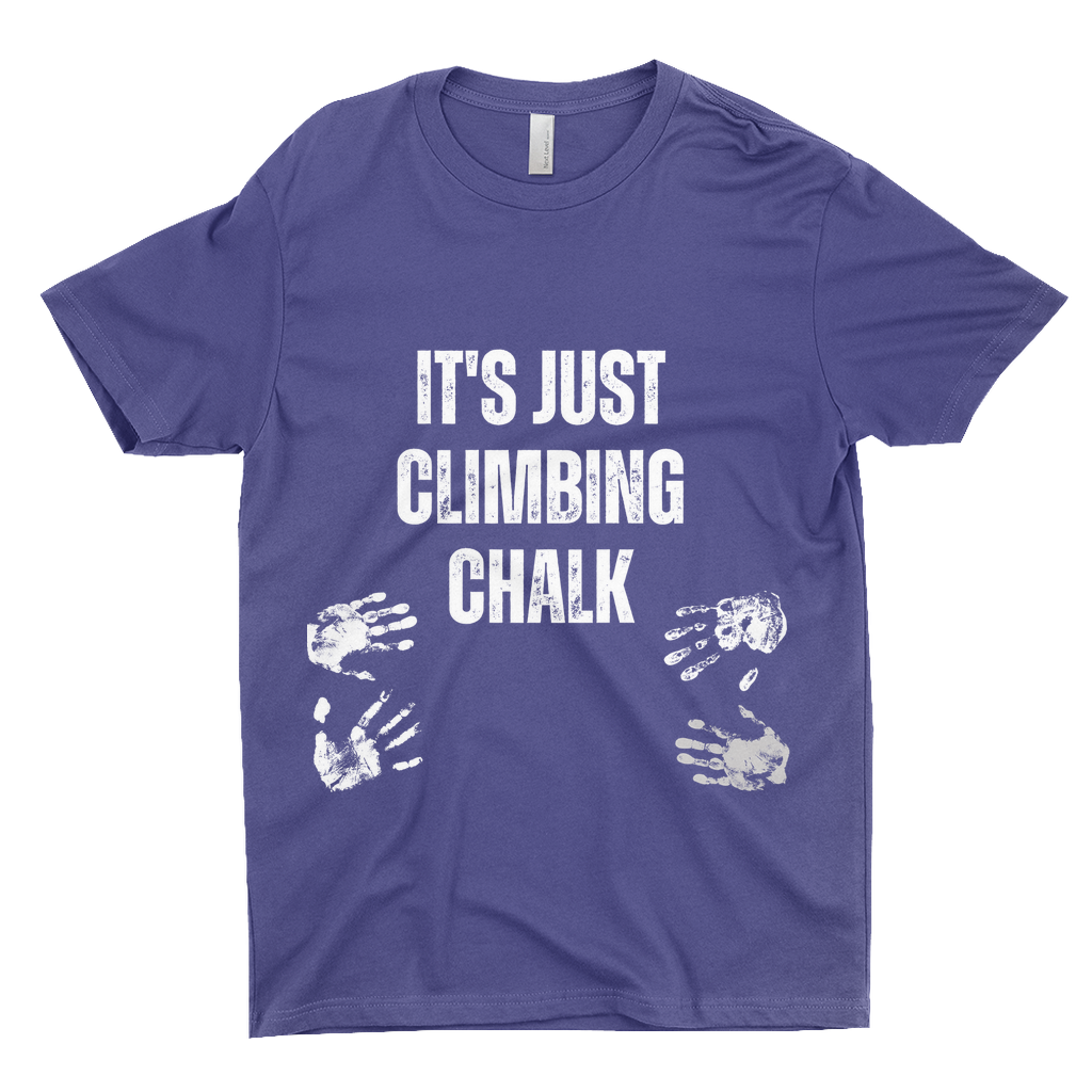 T-Shirts: Climbing Chalk (Next Level 3600)
