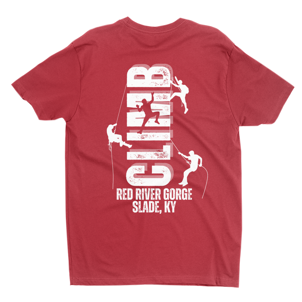 T-Shirts: CLIMB RRG cutout (Next Level 3600)