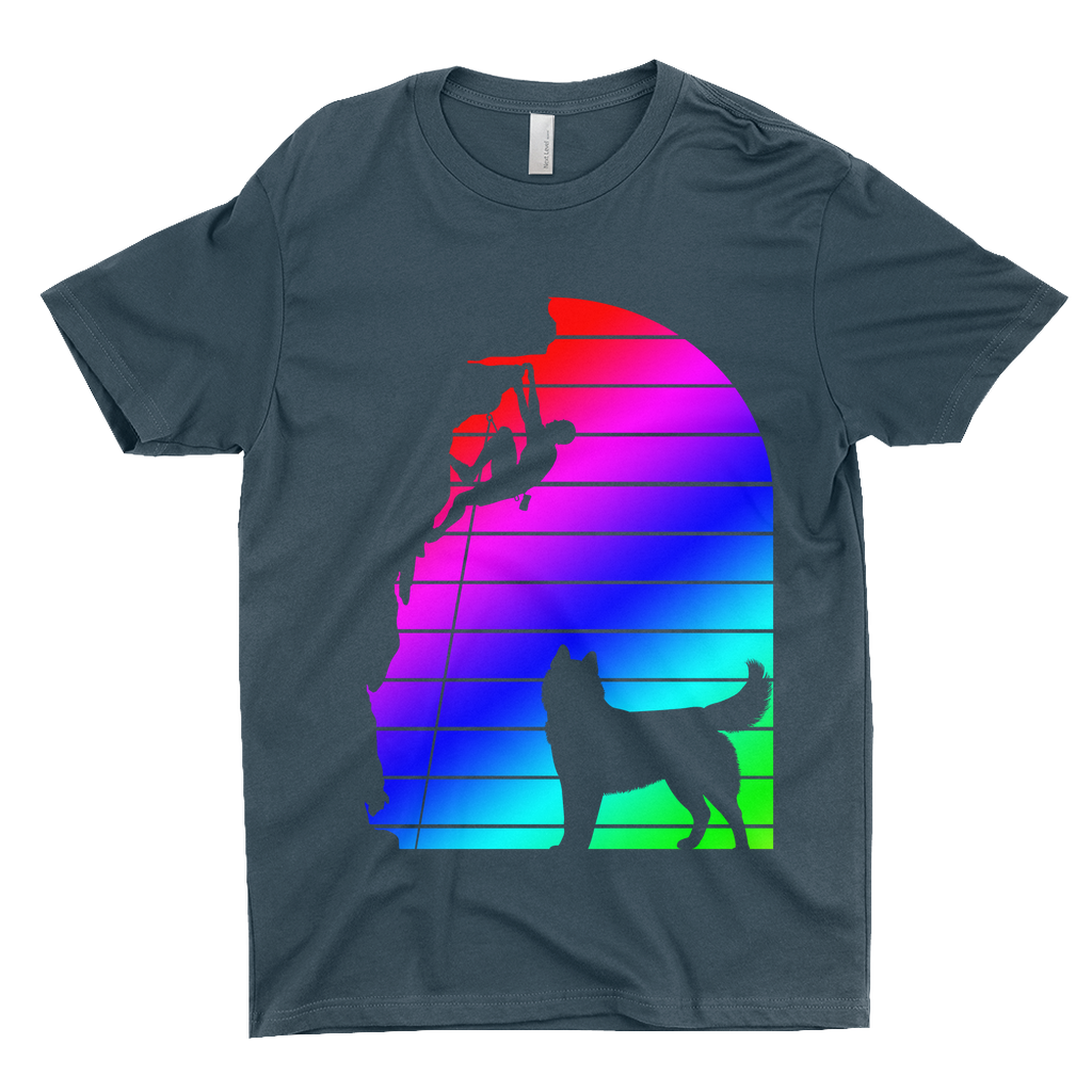 T-Shirts: Climber and Husky (Next level 3600)