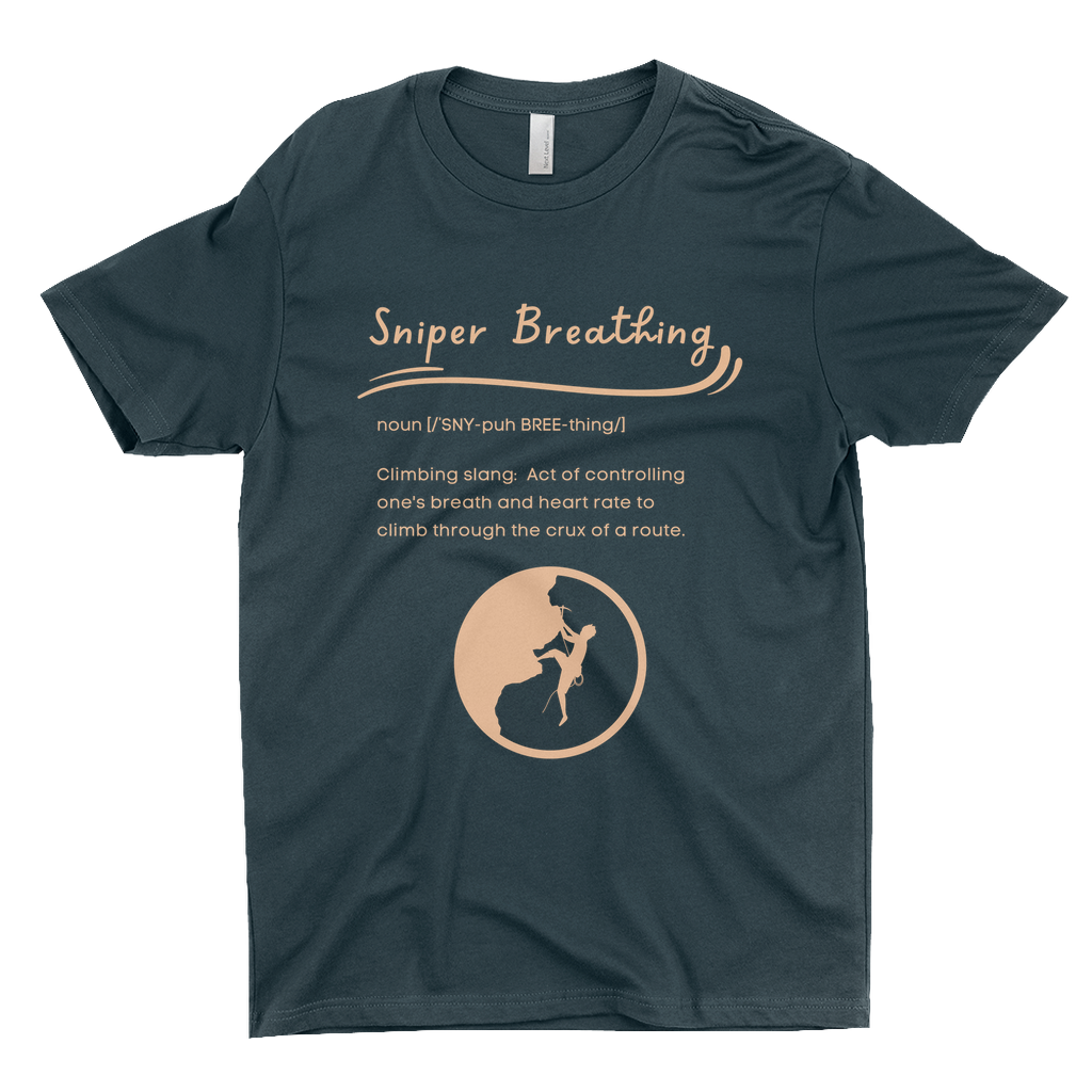 T-Shirts: Sniper Breathing (Next Level 3600)
