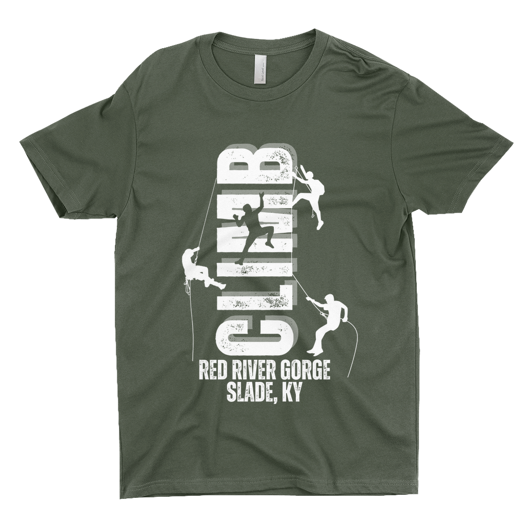 T-Shirts: CLIMB RRG cutout (Next Level 3600)