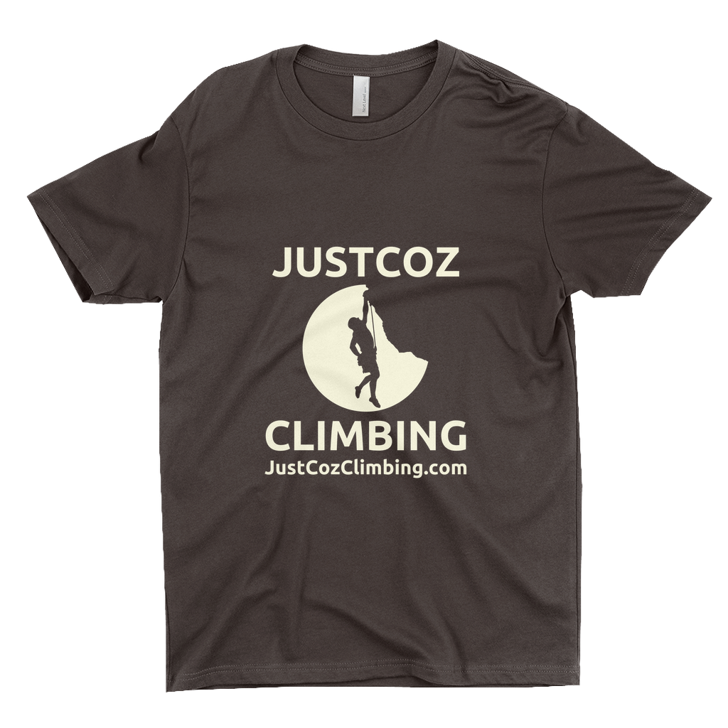 T-Shirts: JustCoz Climbing (Next Level 3600)