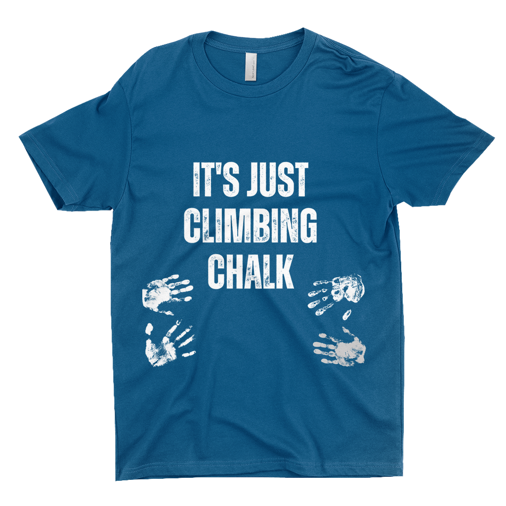 T-Shirts: Climbing Chalk (Next Level 3600)