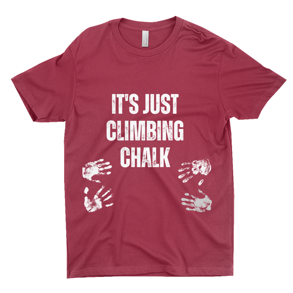 T-Shirts: Climbing Chalk (Next Level 3600)