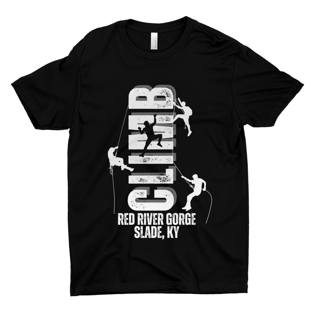 T-Shirts: CLIMB RRG cutout (Next Level 3600)