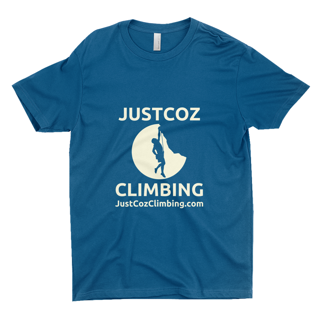 T-Shirts: JustCoz Climbing (Next Level 3600)
