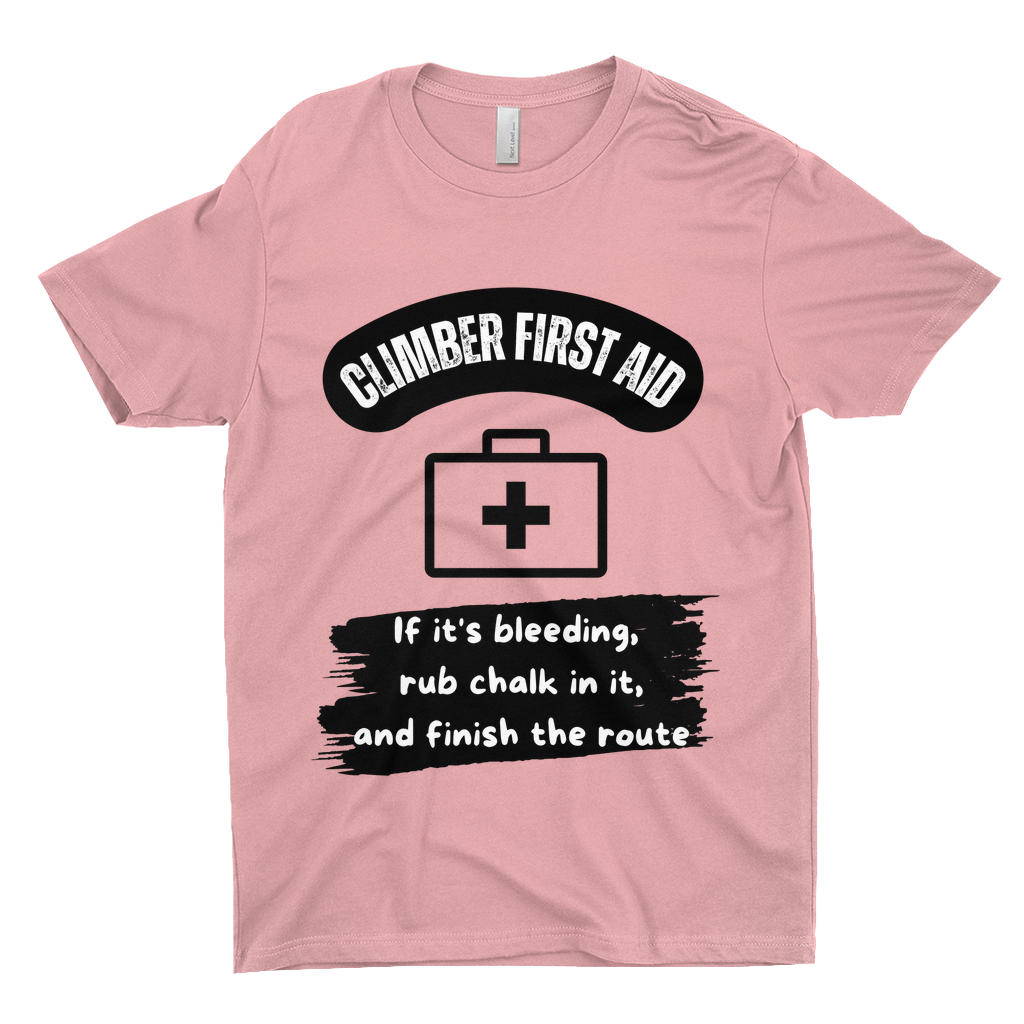 T-Shirts: Climber First Aid (Next Level 3600)