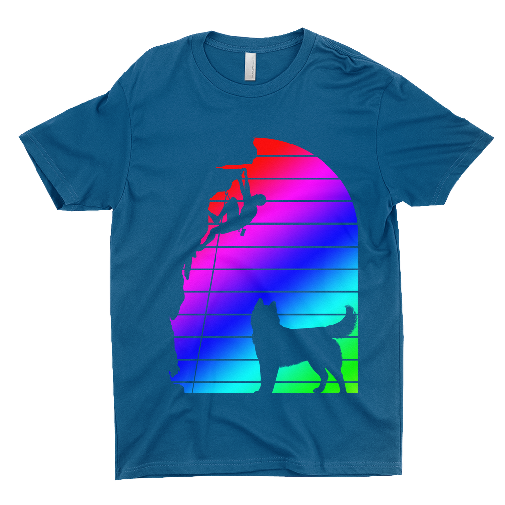 T-Shirts: Climber and Husky (Next level 3600)