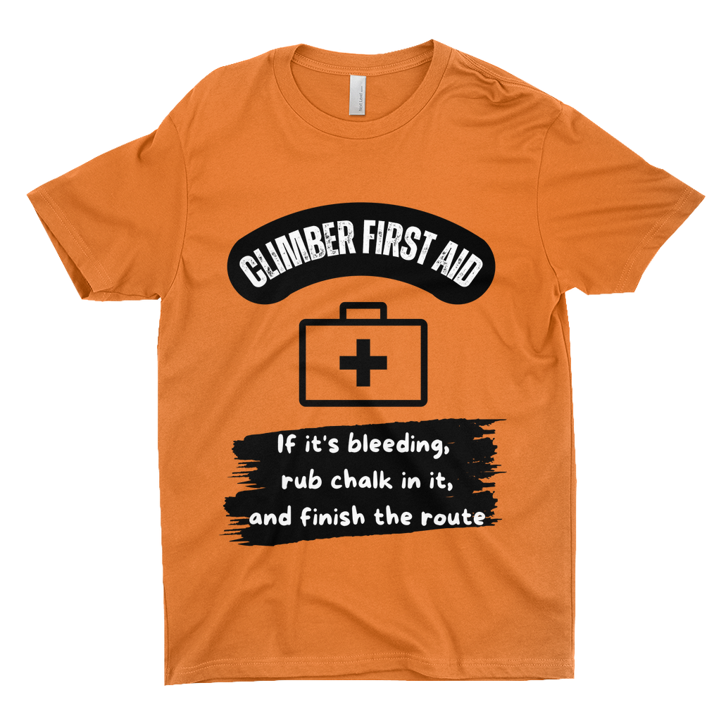 T-Shirts: Climber First Aid (Next Level 3600)