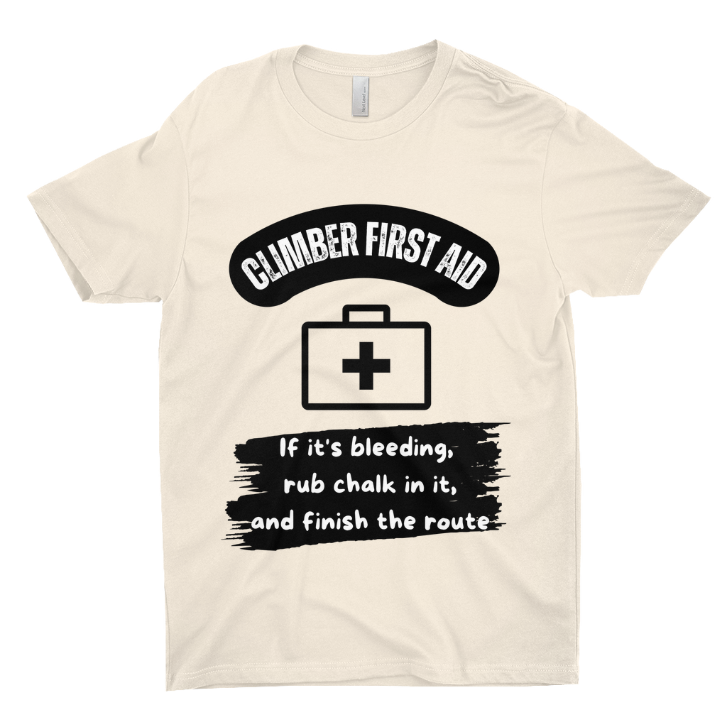 T-Shirts: Climber First Aid (Next Level 3600)