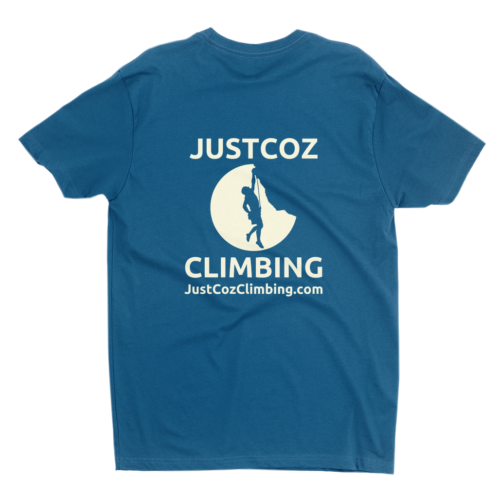 T-Shirts: JustCoz Climbing (Next Level 3600)