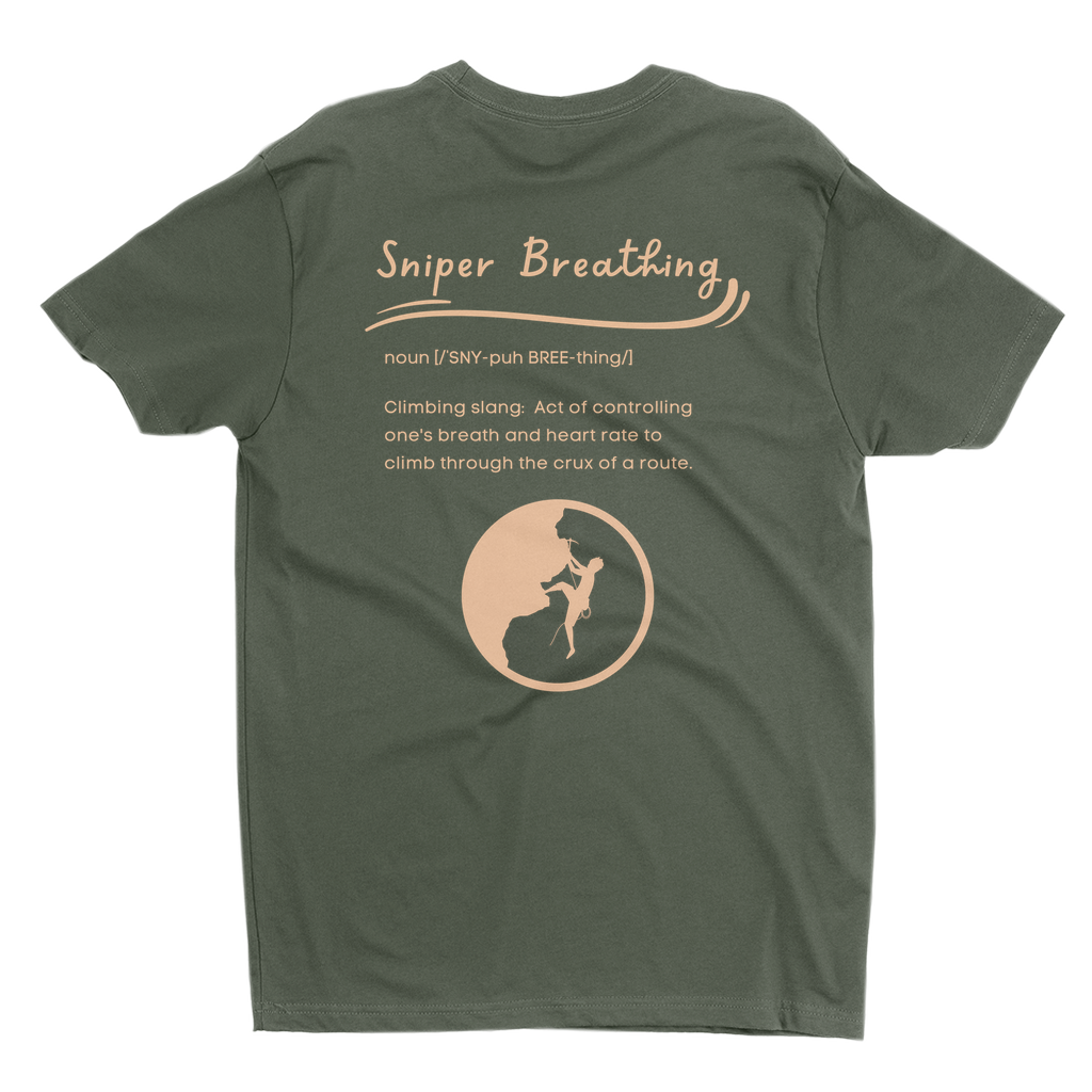 T-Shirts: Sniper Breathing (Next Level 3600)