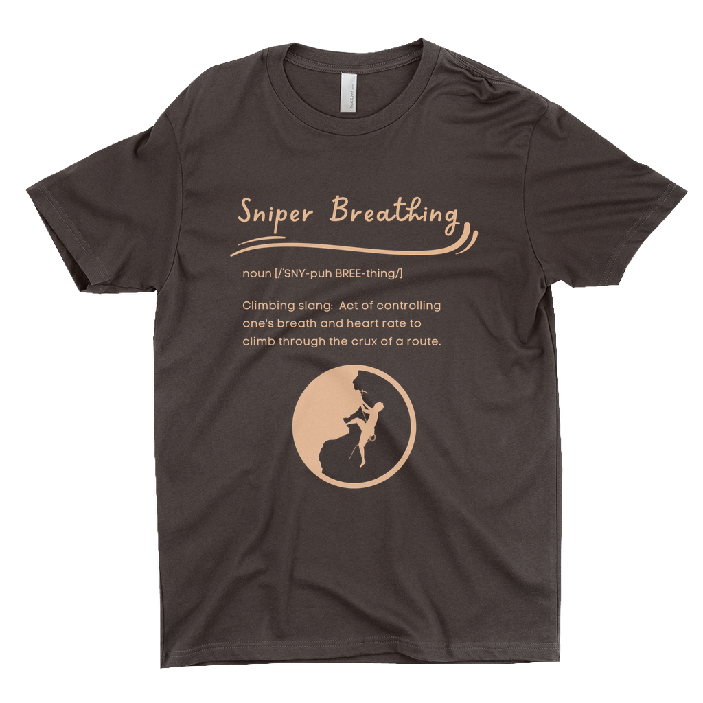 T-Shirts: Sniper Breathing (Next Level 3600)