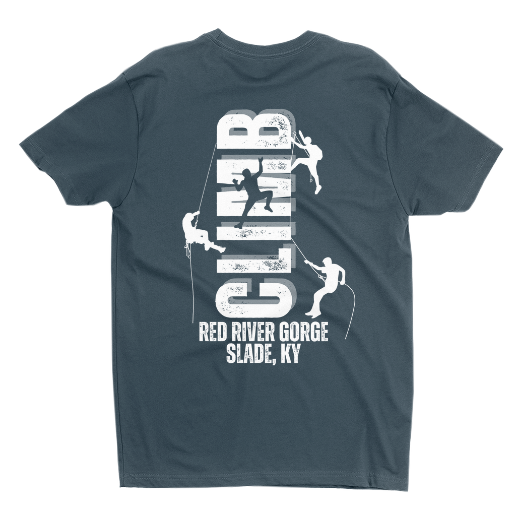 T-Shirts: CLIMB RRG cutout (Next Level 3600)
