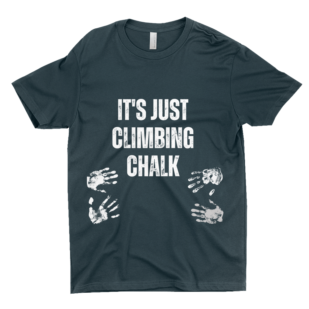 T-Shirts: Climbing Chalk (Next Level 3600)