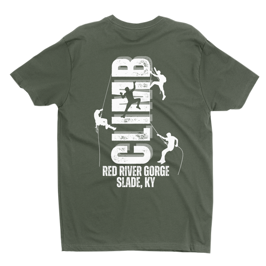 T-Shirts: CLIMB RRG cutout (Next Level 3600)