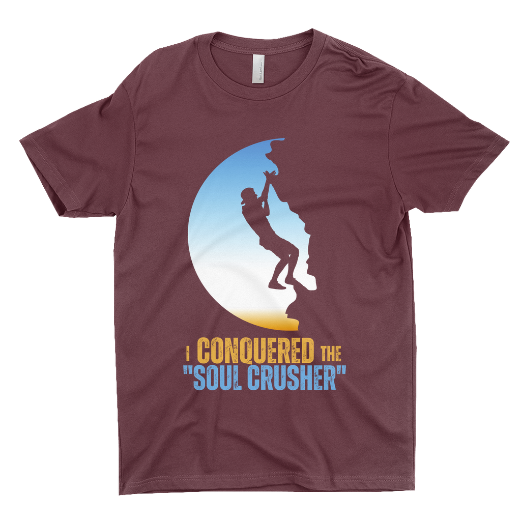 T-Shirts: Conquered the Soul Crusher (Next Level 3600)