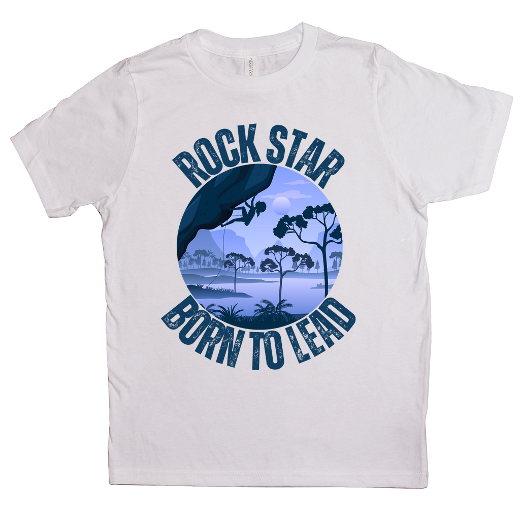 T-Shirts (Youth): Rock Star, Born to Lead (Next Level 3310)