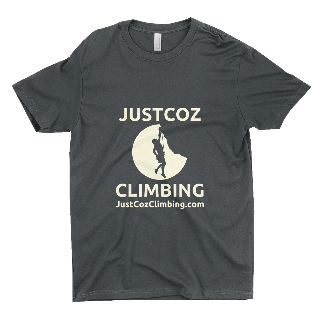 T-Shirts: JustCoz Climbing (Next Level 3600)