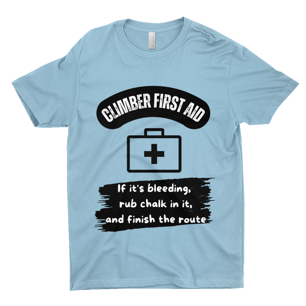 T-Shirts: Climber First Aid (Next Level 3600)