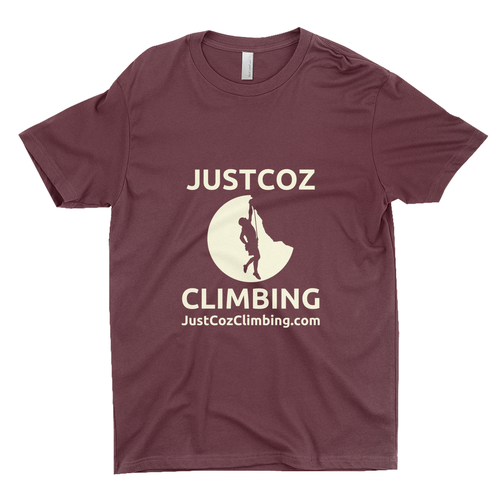 T-Shirts: JustCoz Climbing (Next Level 3600)