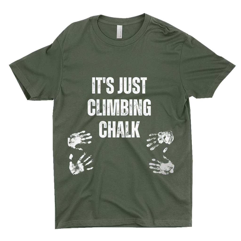 T-Shirts: Climbing Chalk (Next Level 3600)