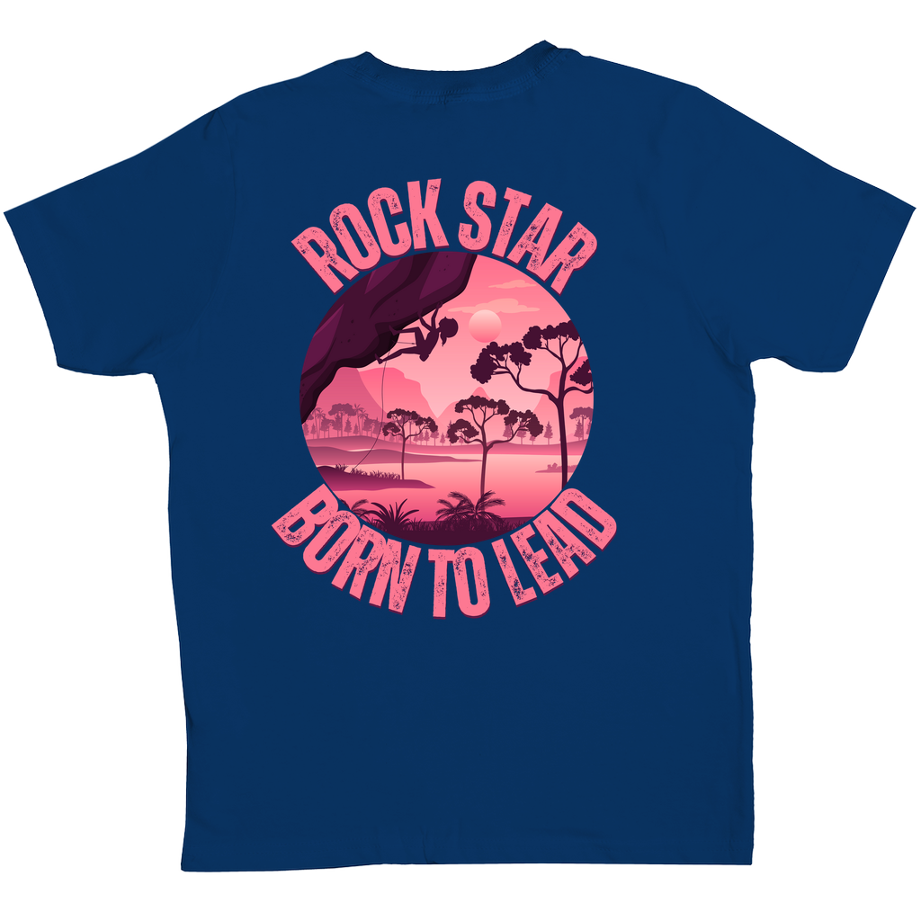 T-Shirts (Youth): Pink Rock Star, Born to Lead (Next Level 3310)