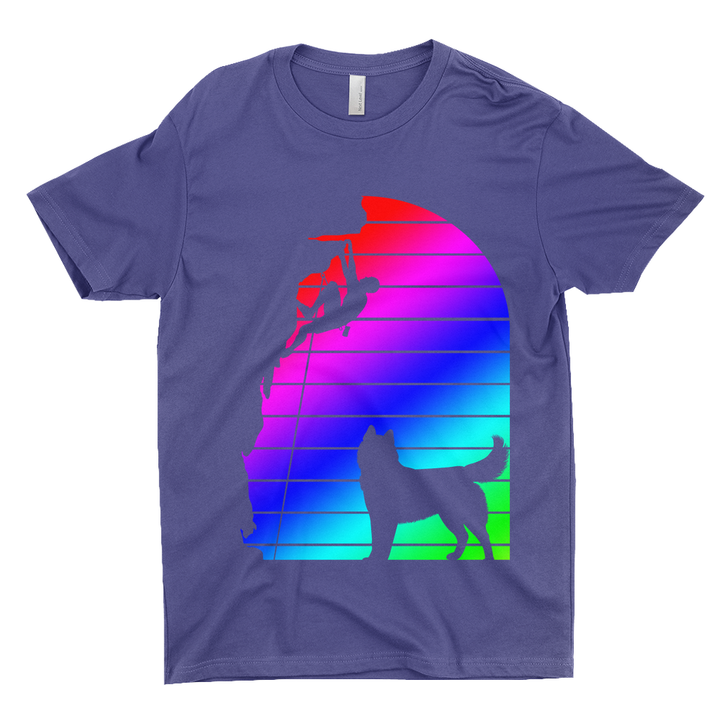 T-Shirts: Climber and Husky (Next level 3600)