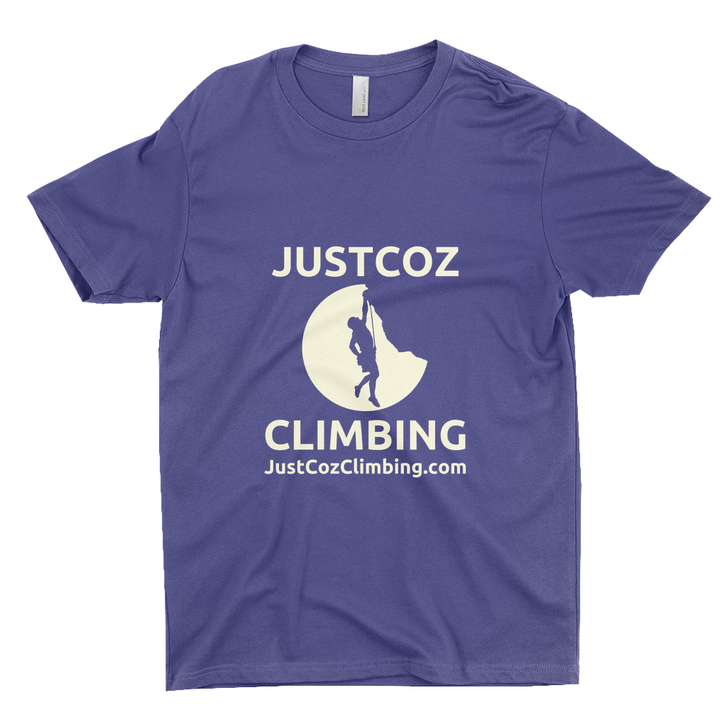 T-Shirts: JustCoz Climbing (Next Level 3600)