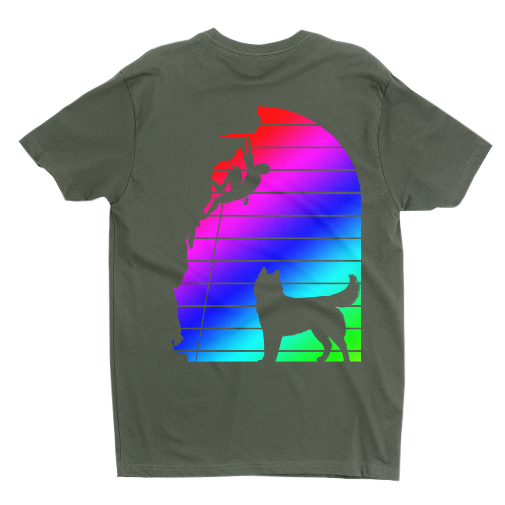 T-Shirts: Climber and Husky (Next level 3600)