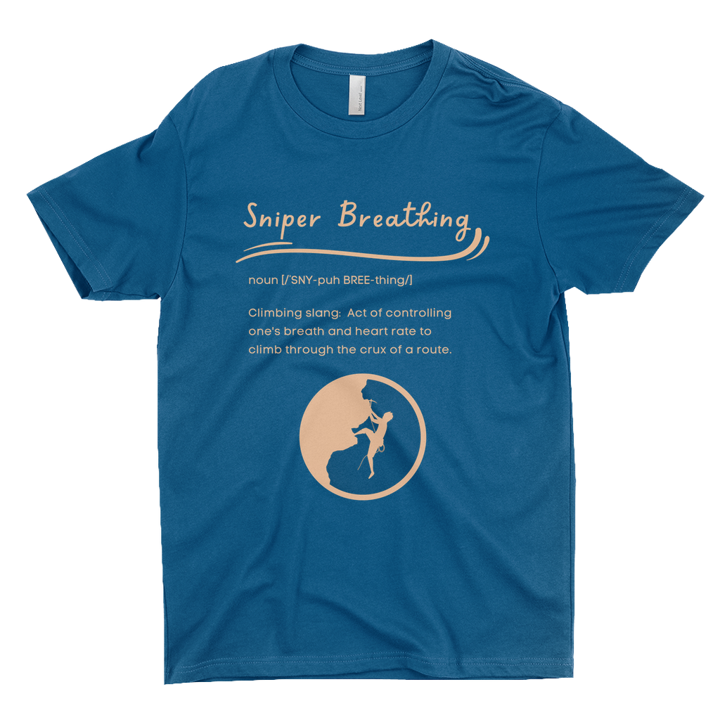 T-Shirts: Sniper Breathing (Next Level 3600)