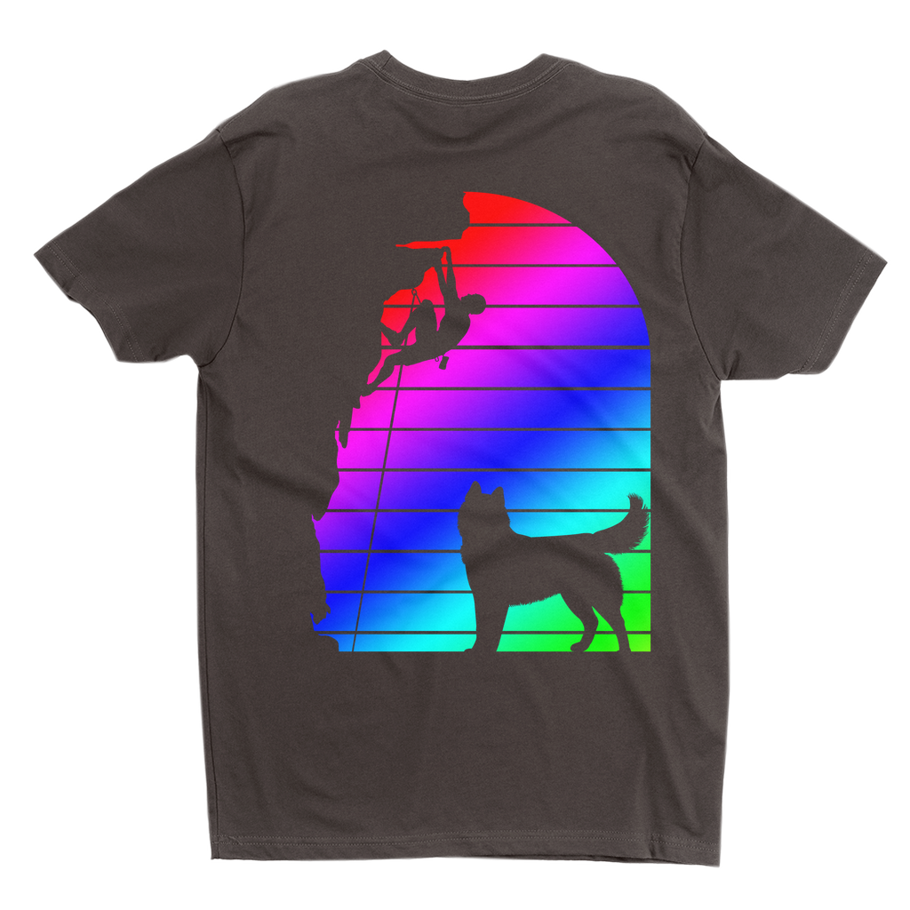T-Shirts: Climber and Husky (Next level 3600)