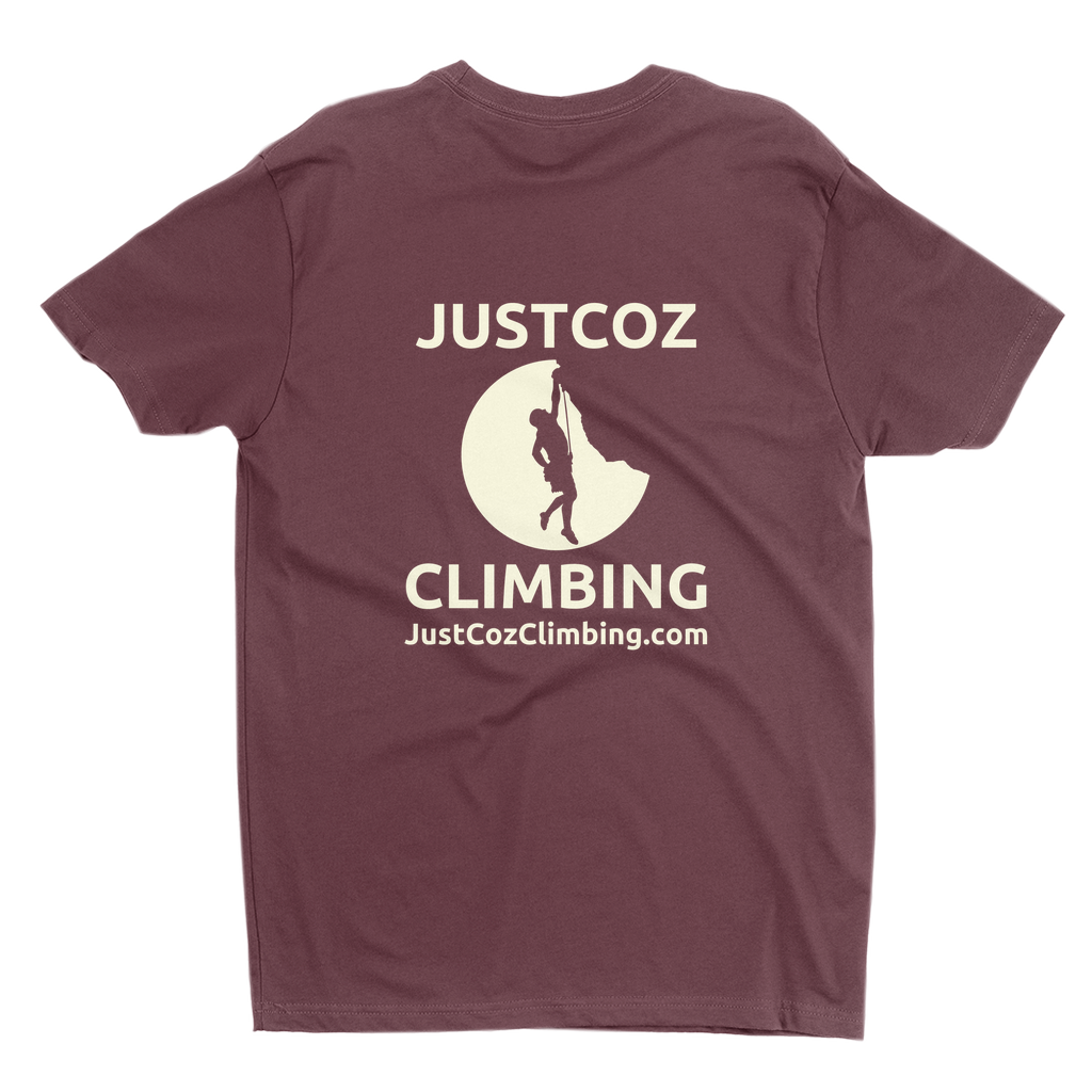 T-Shirts: JustCoz Climbing (Next Level 3600)
