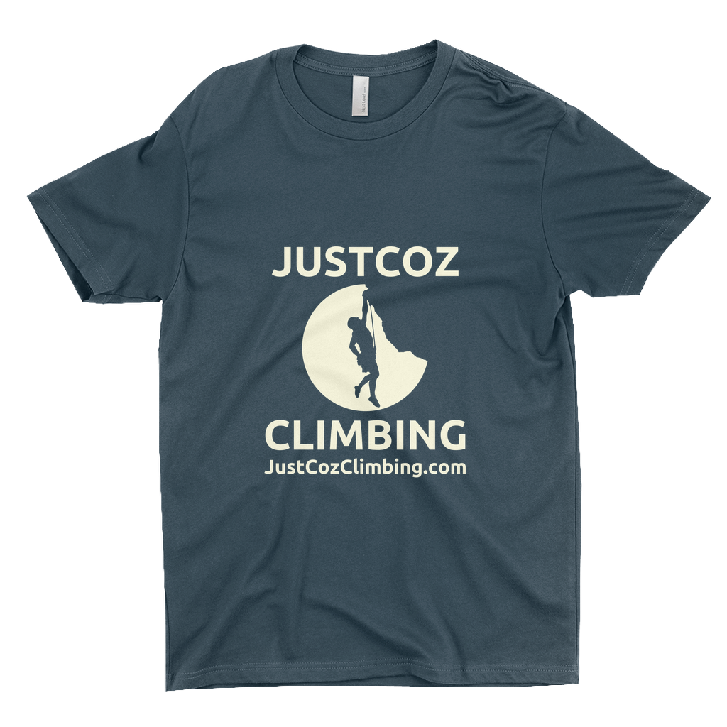 T-Shirts: JustCoz Climbing (Next Level 3600)