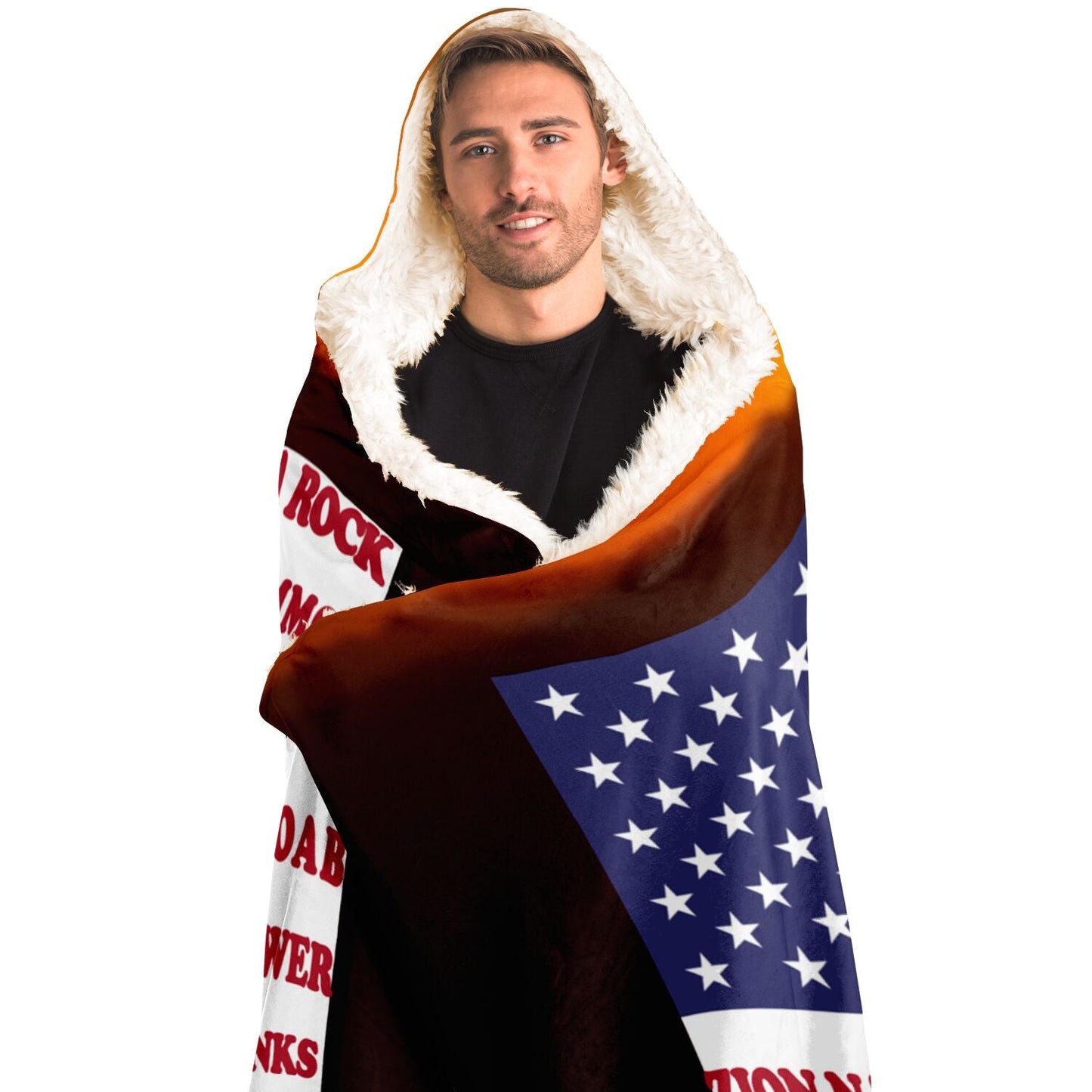 Hooded Blanket - Crag Flag (Scenic Backgrounds)